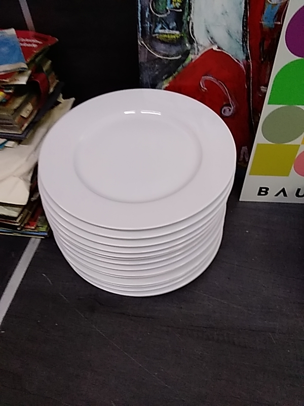 ASSIETTE GM BLANCHE NEU