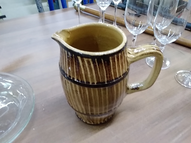 CRUCHE GM GRES JAUNE