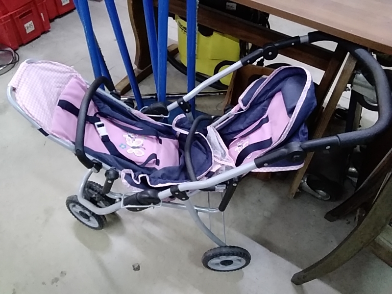 POUSSETE ENFANT DOUBLE 