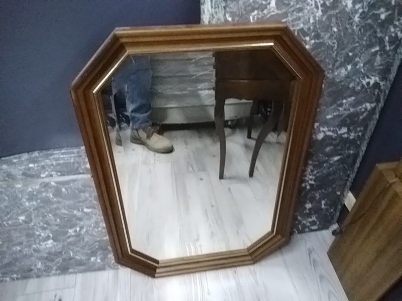 MIROIR BISEAUTÉ HEXAGONALE 