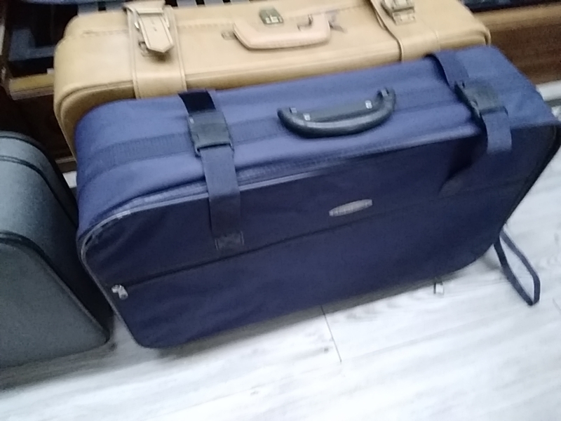 VALISE SOUPLE BLEU 