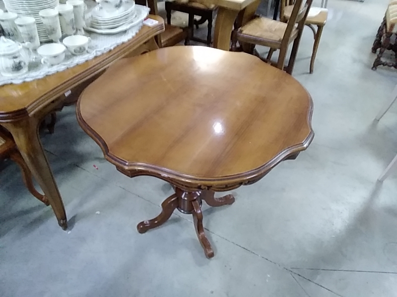 PETITE TABLE RONDE BOIS DIAMÈTRE 85 CM