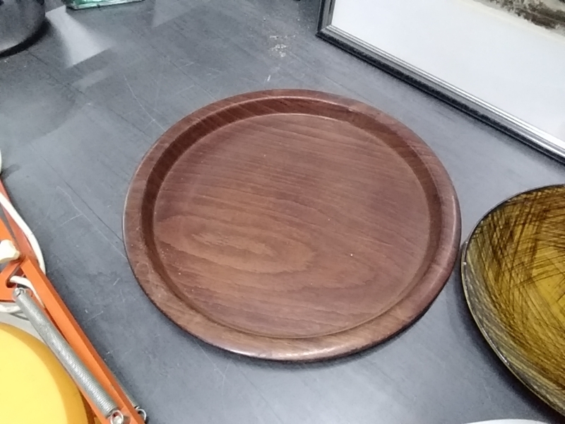 PLATEAU ROND BOIS ANCIEN 