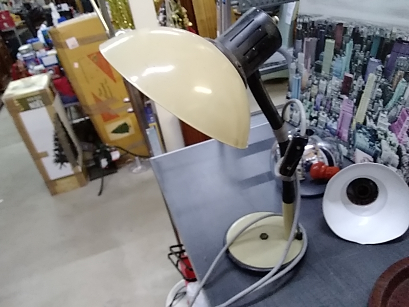 LAMPE DE BUREAU VINTAGE BEIGE