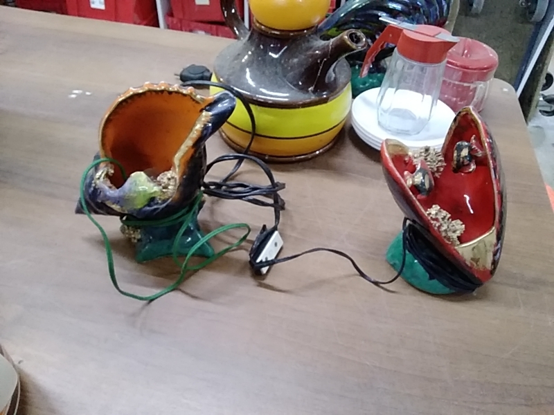 COQUILLAGE LAMPE VALLAURIS 