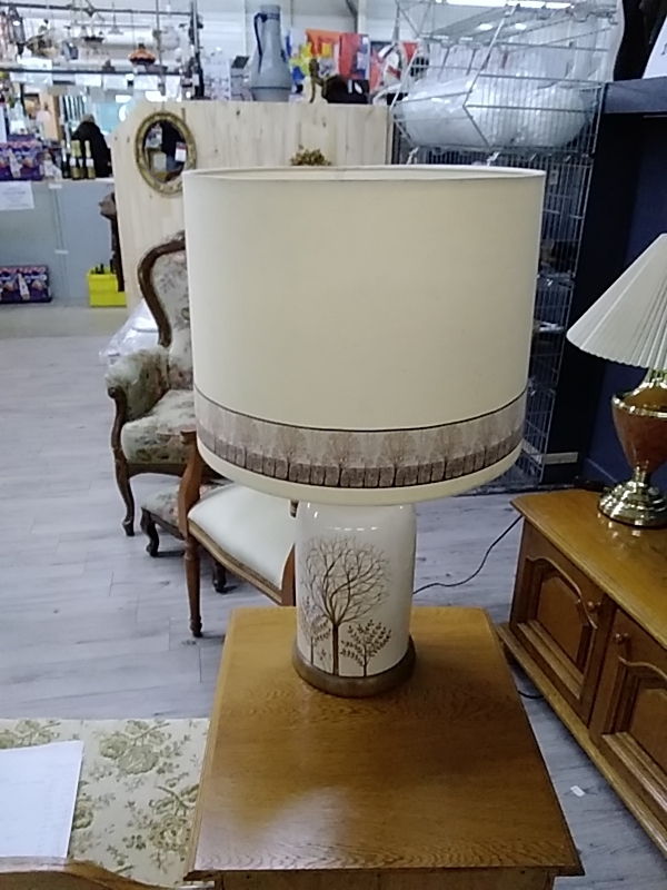 LAMPADAIRE DECO FAÏENCE DÉCO ARBRES 