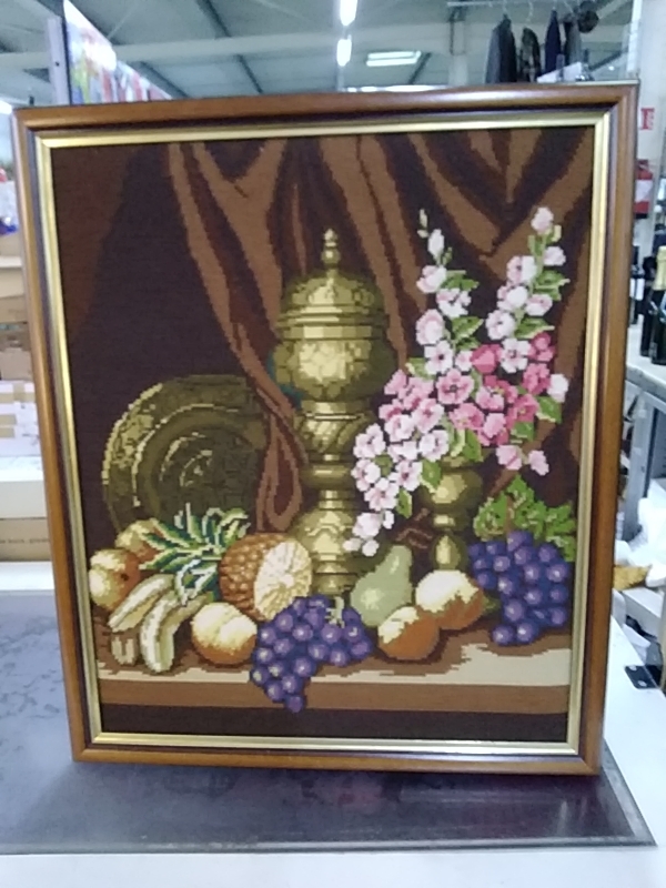 TABLEAU CANEVAS   FRUITS  56 X 67 CM
