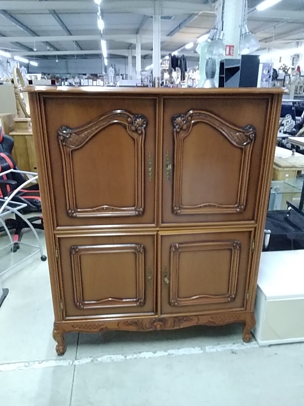 MEUBLE TV MERISIER 4 PORTES 