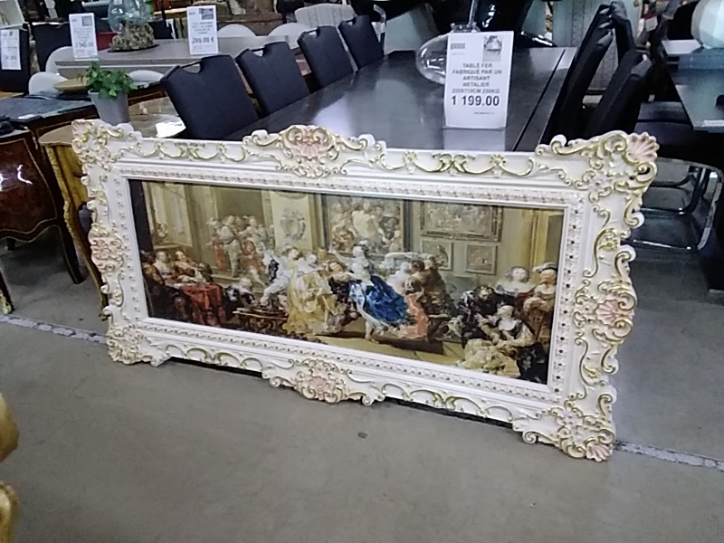 TABLEAU BAROQUE 180 X 90 CM