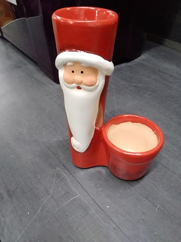 PORTE BOUGIES PERE NOËL 