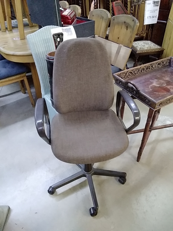 FAUTEUIL DE BUREAU BRUN 