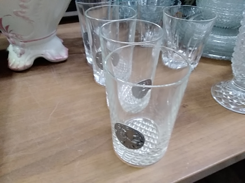 LOT DE 5 VERRES 