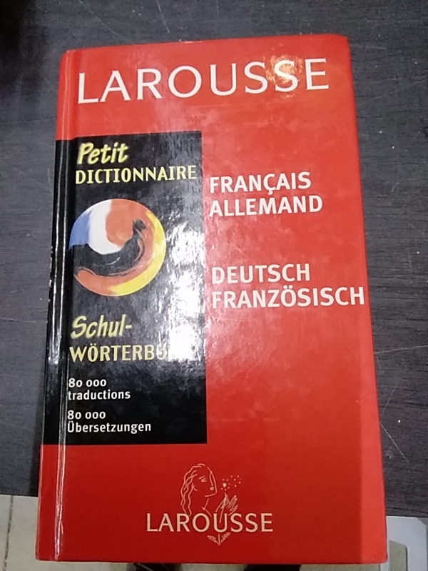 DICTIONNAIRE LAROUSSE FRANÇAISE/ALLEMAND 