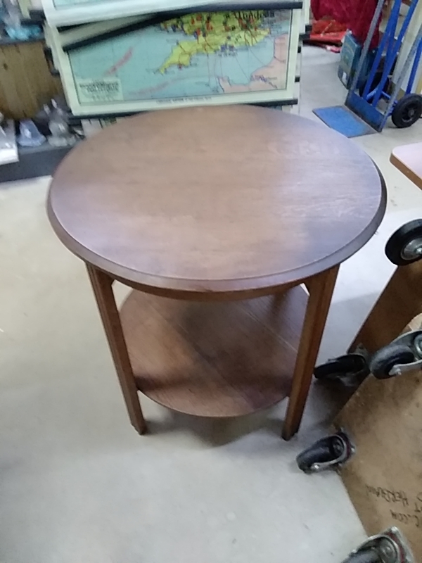 TABLE RONDE ANCIENNE DIAMÈTRE 70CM