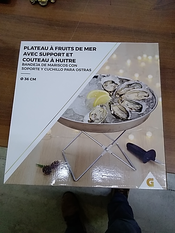 PLATEAU FRUITS DE MERO