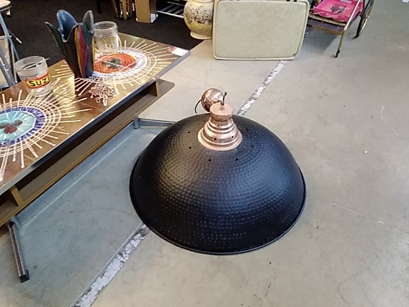 LAMPE CUIVRE DIAMÈTRE 8P CM