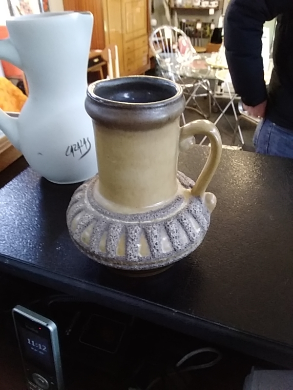 CRUCHE CÉRAMIQUE HT 14CM STREHLA KERAMIK GERMANY 