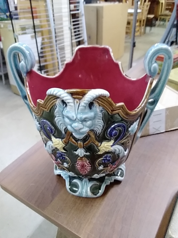 CACHE POT ANCIEN BARBOTINE 