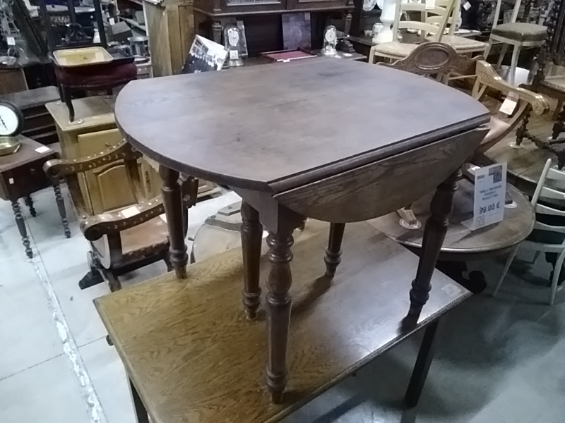 TABLE À VOLETS ANCIENNE 