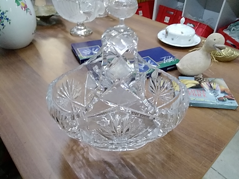 CORBEILLE CRISTAL 