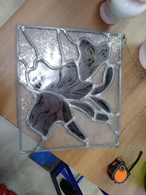 VITRAIL VERRE PLOMB DANS 