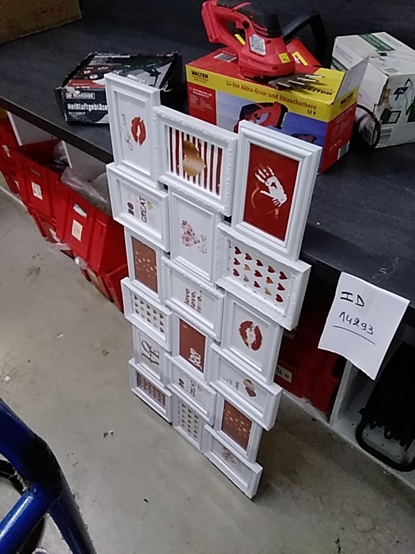 MULTI CADRES PHOTOS BLANC 