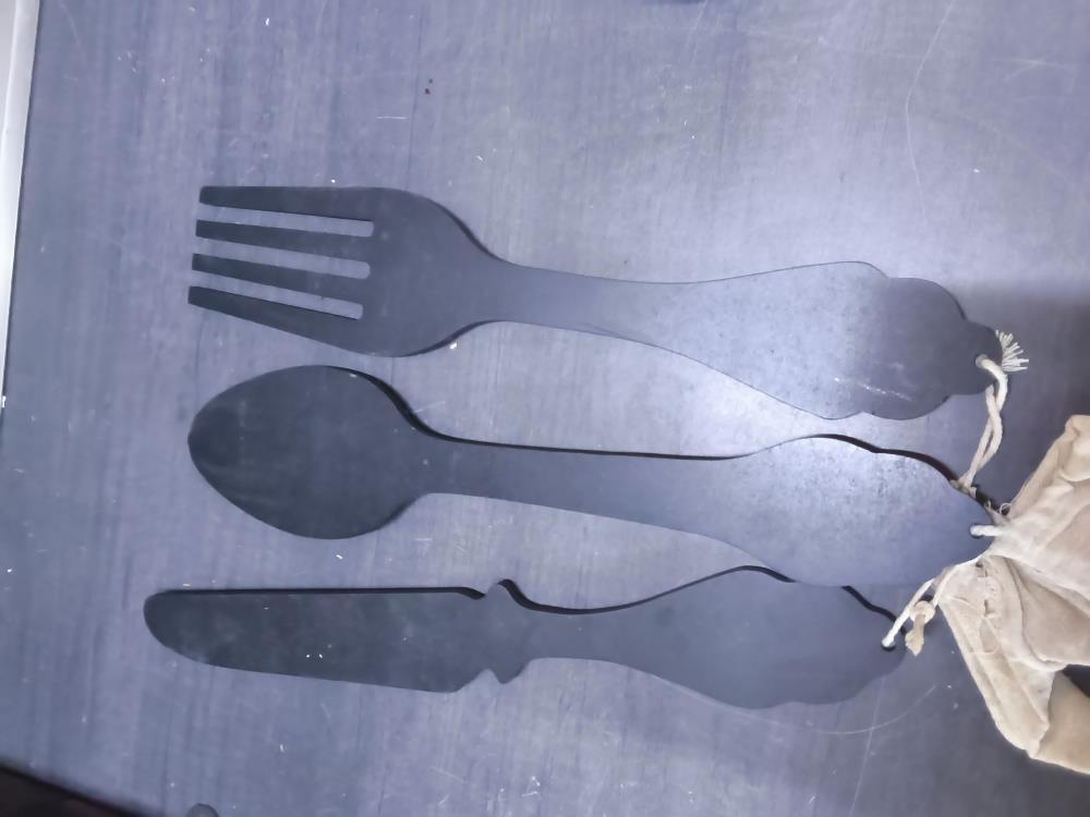 LOT DE 3 USTENSILES DECO