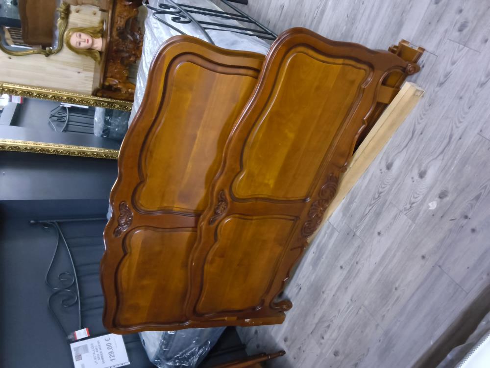 LIT MERISIER 140 X 190 AVEC SOMMIER 