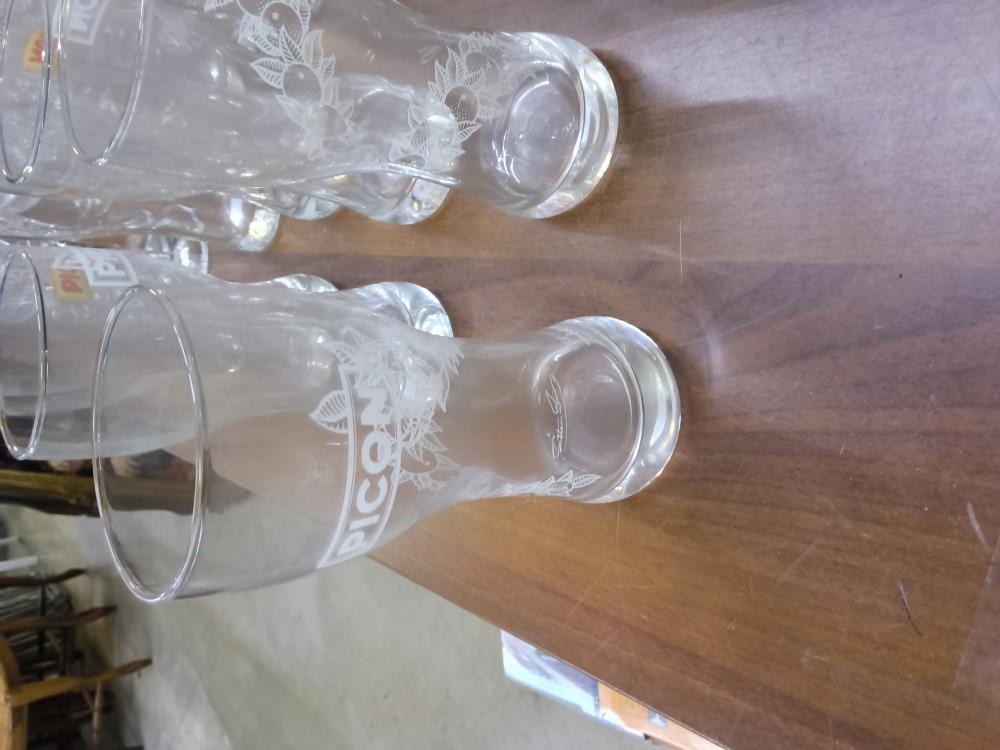LOT DE 4 VERRES PICON