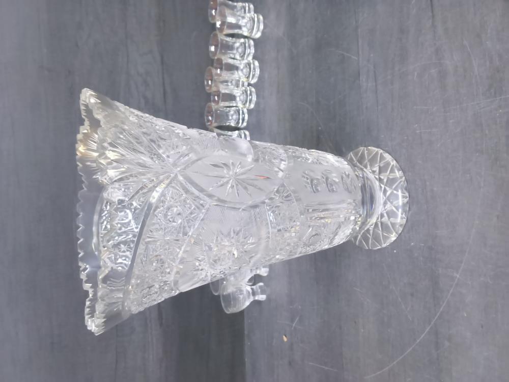 VASE CRISTAL HT 31 CM