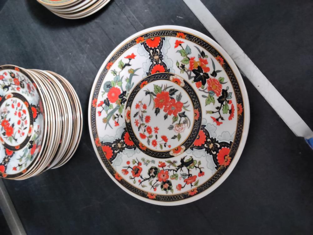 LOT DE 6 ASSIETTES JAPONAISE