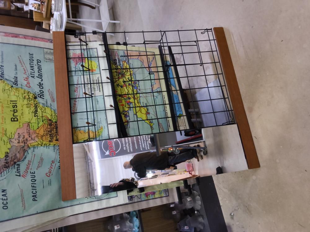 PORTE MANTEAU VINTAGE STYLE STRING