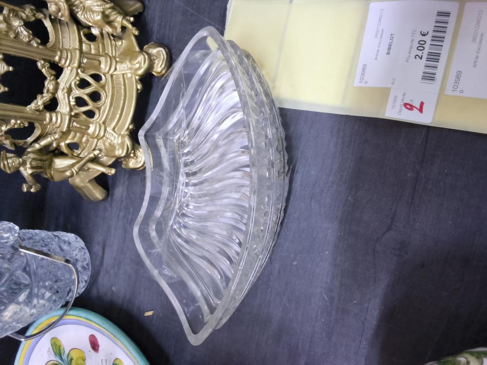 LOT DE 3 RAMEQUINS VERRE