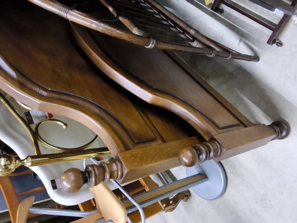 LIT CHÊNE MASSIF 140X190