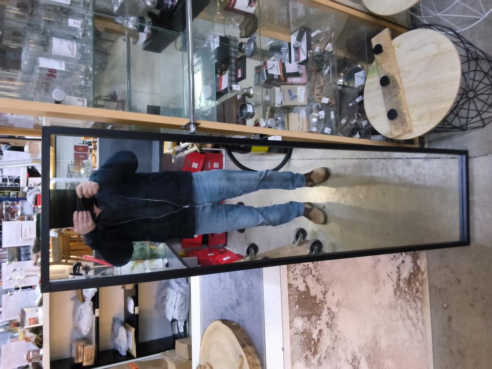 MIROIR IKEA 40 X 160CM NOIR