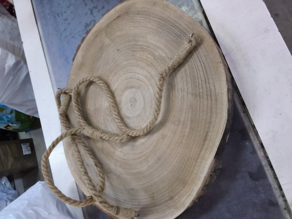 PORTE PLANTE RONDIN DE BOIS