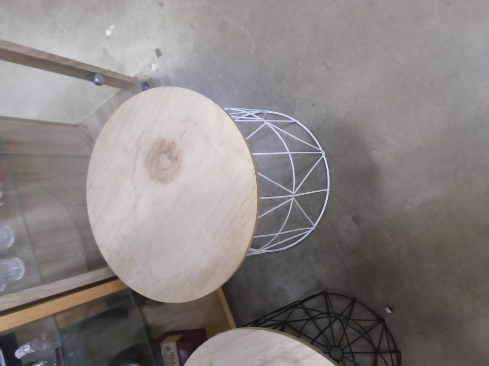 PORTE PLANTE MÉTAL BOIS