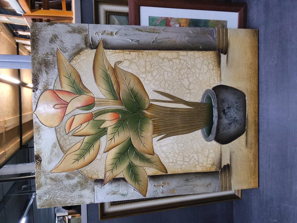 CADRE 60 X 80CM FLEUR 