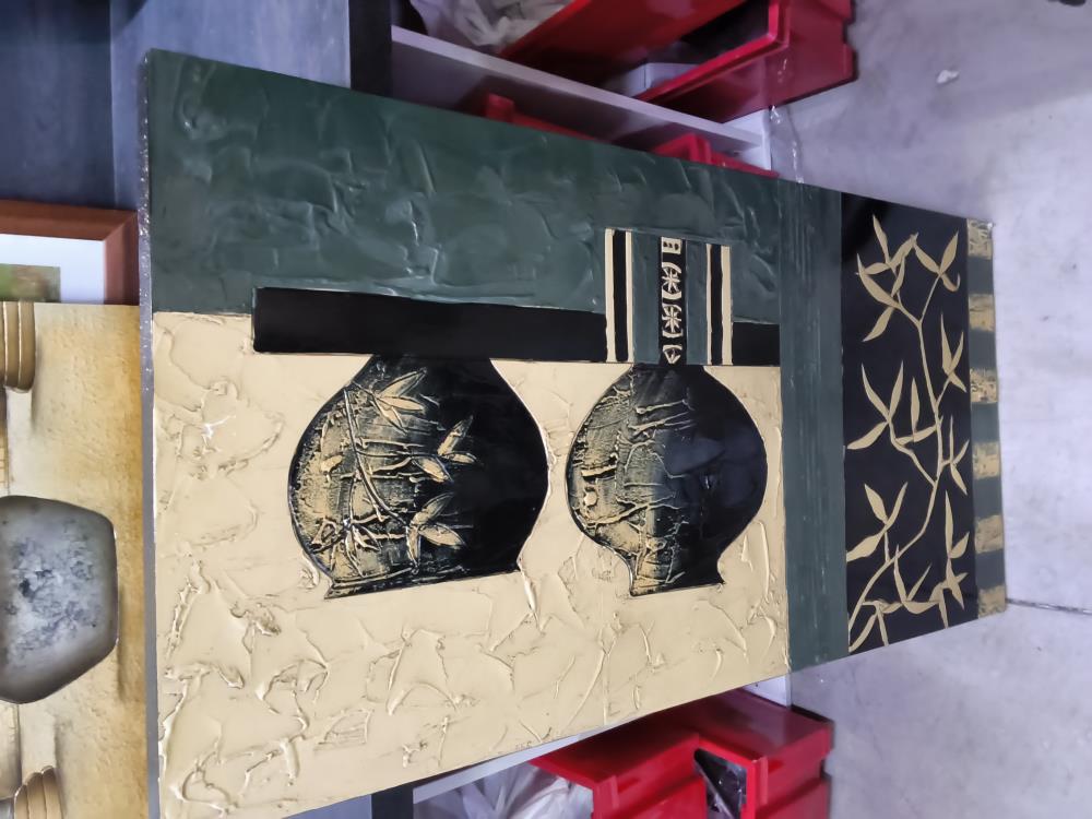 CADRE DÉCO CHINOISE 50 X 200CM DANS L'ÉTAT 