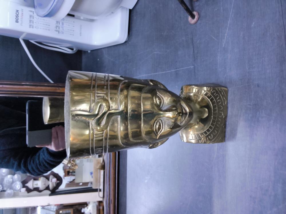 STATUETTE DORÉ ÉGYPTIENNE 