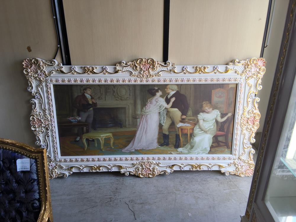 TABLEAU BAROQUE  220 X 121 CM