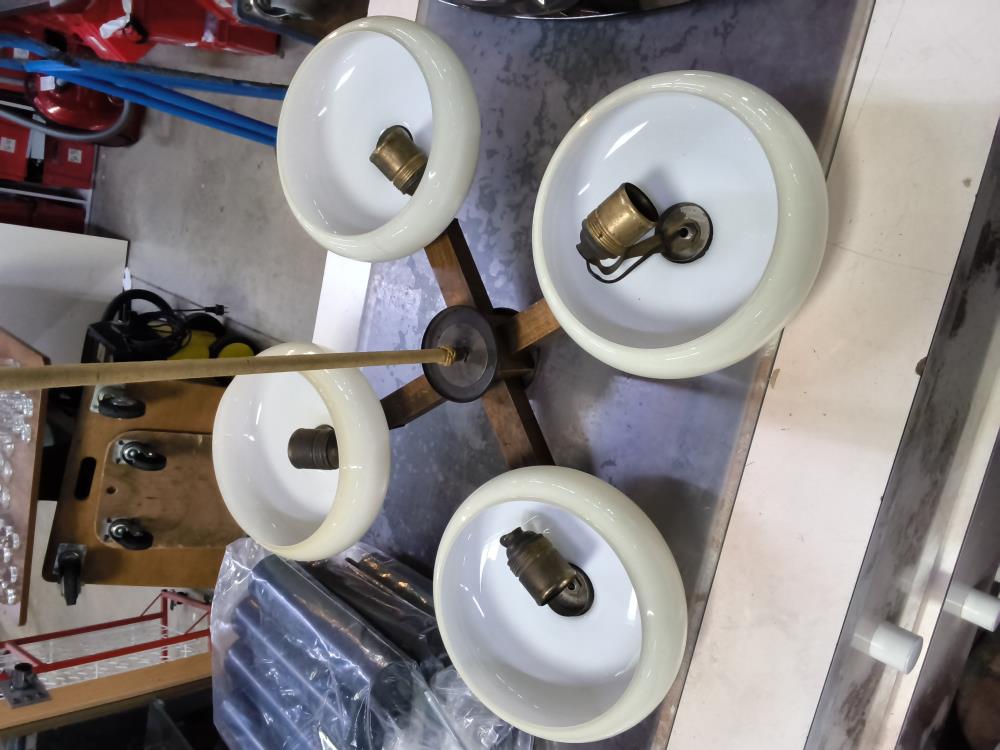 SUSPENSION ART DECO ANNEE 30 DS L’ETAT 