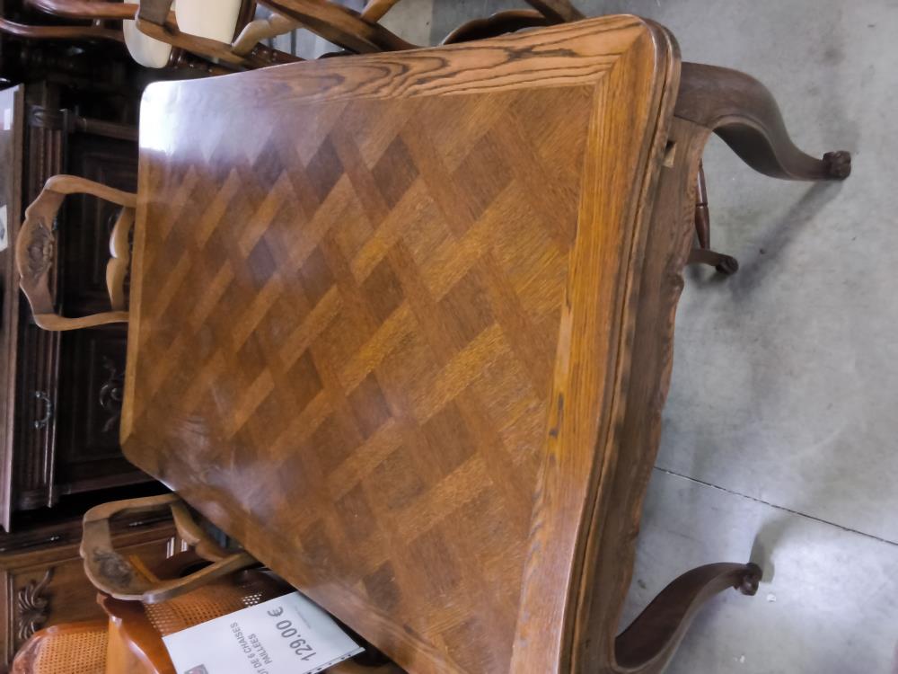 TABLE LORRAINE 2 ALLONGES  100 X 150 CM