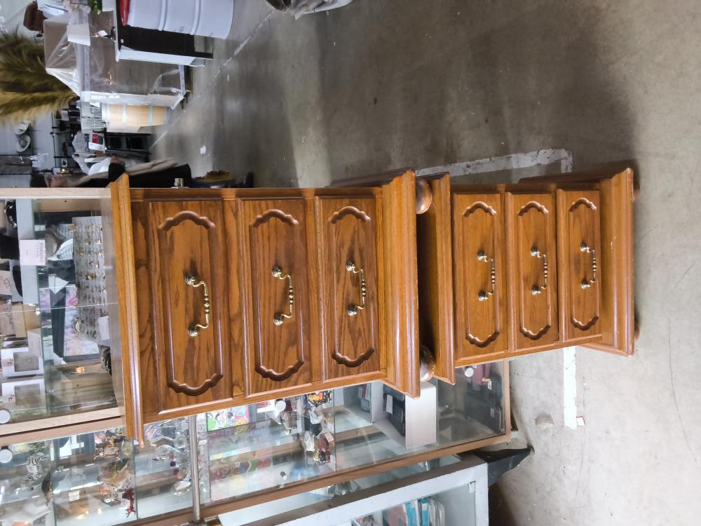 CHEVET CHÊNE 3 TIROIRS 