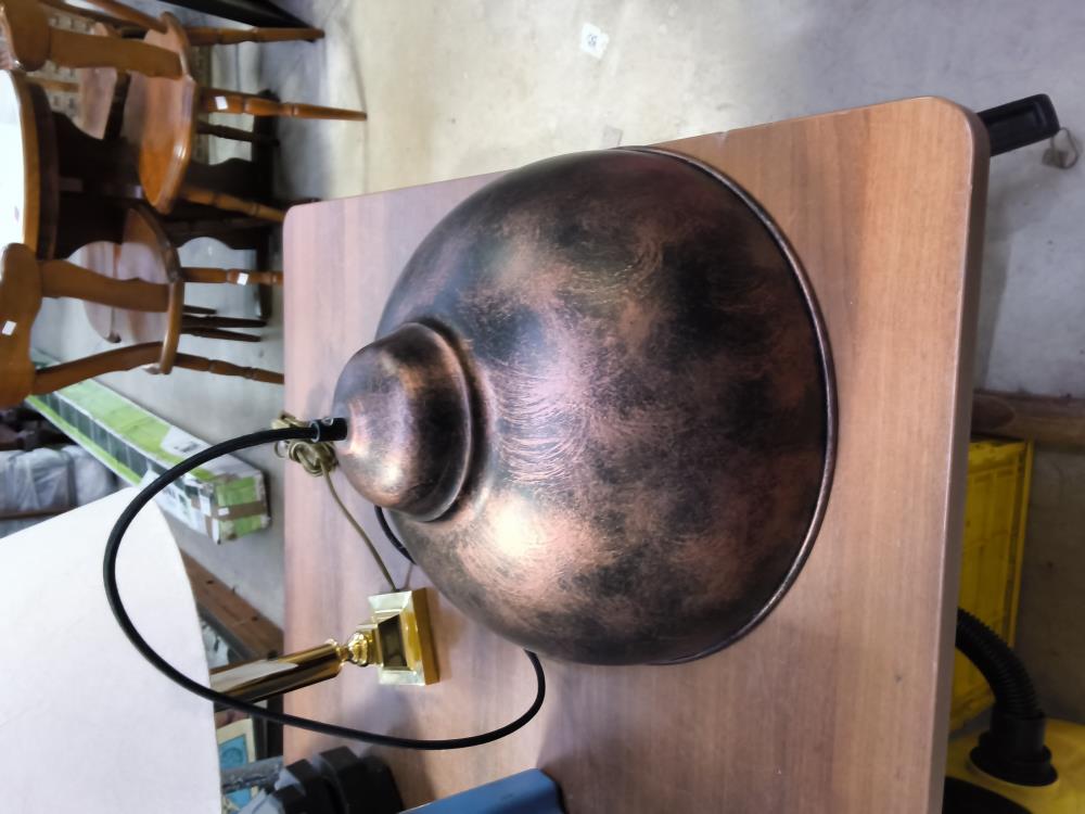 LAMPE METAL CUIVRE