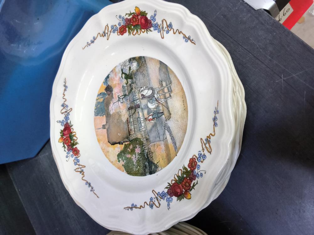 ASSIETTE PLATE OBERNAI