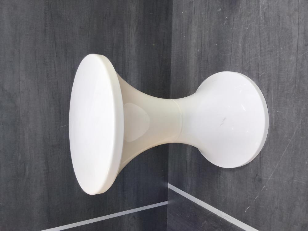 TABOURET VINTAGE TAM TAM BLANC 