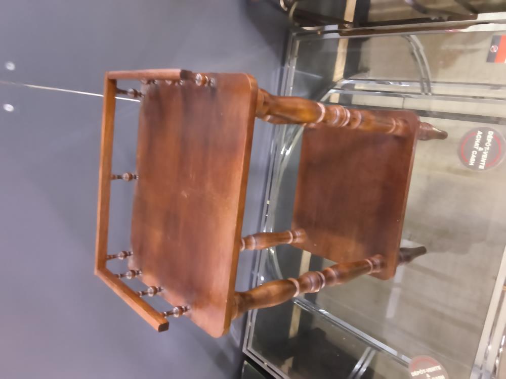 GUERIDON 2 TABLETTES RECTANGULAIRE 