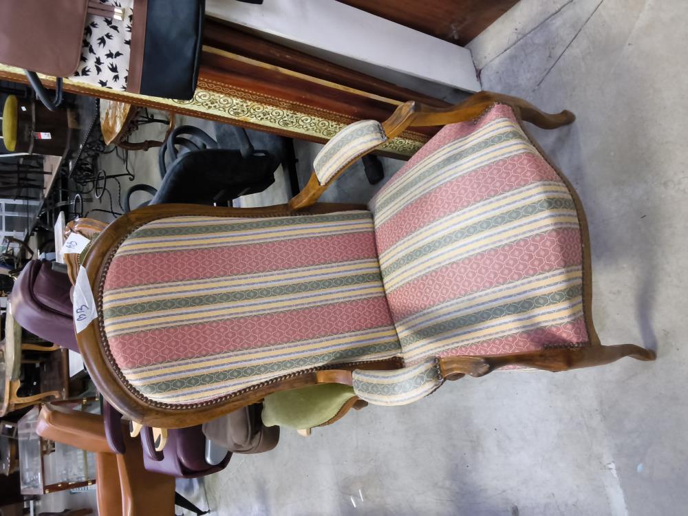 VOLTAIRE TISSU RAYÉ