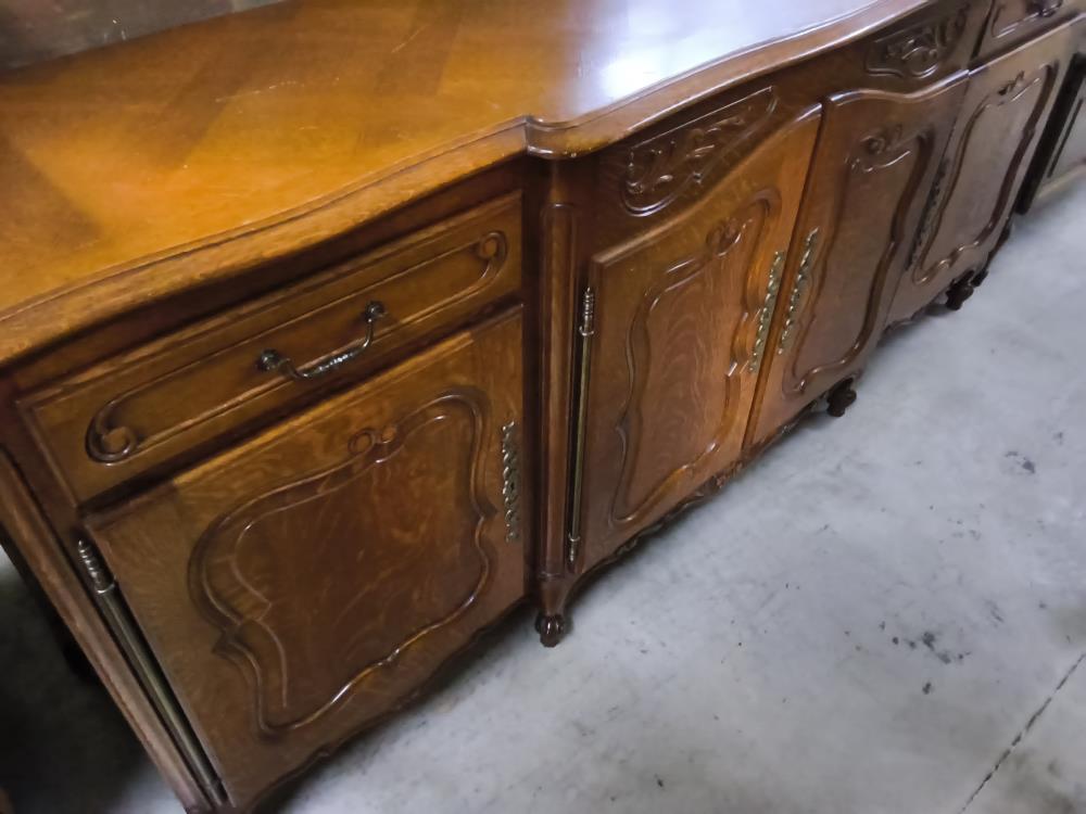 ENFILADE RUSTIQUE 4 PORTES 2 TIROIRS 